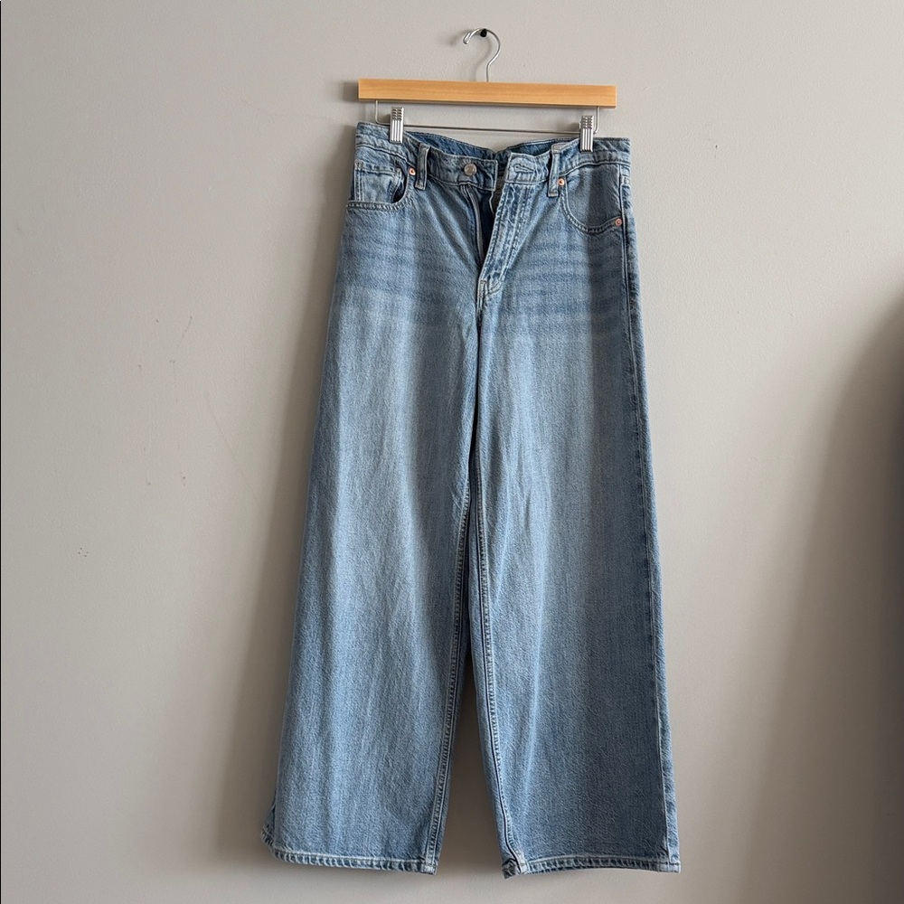 GAP Light Blue Wide-Leg Jeans